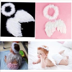 👼🏼New 👼🏼White Angel Wings & Halo👼🏼